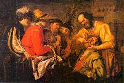 Gerrit van Honthorst The Tooth Puller oil painting